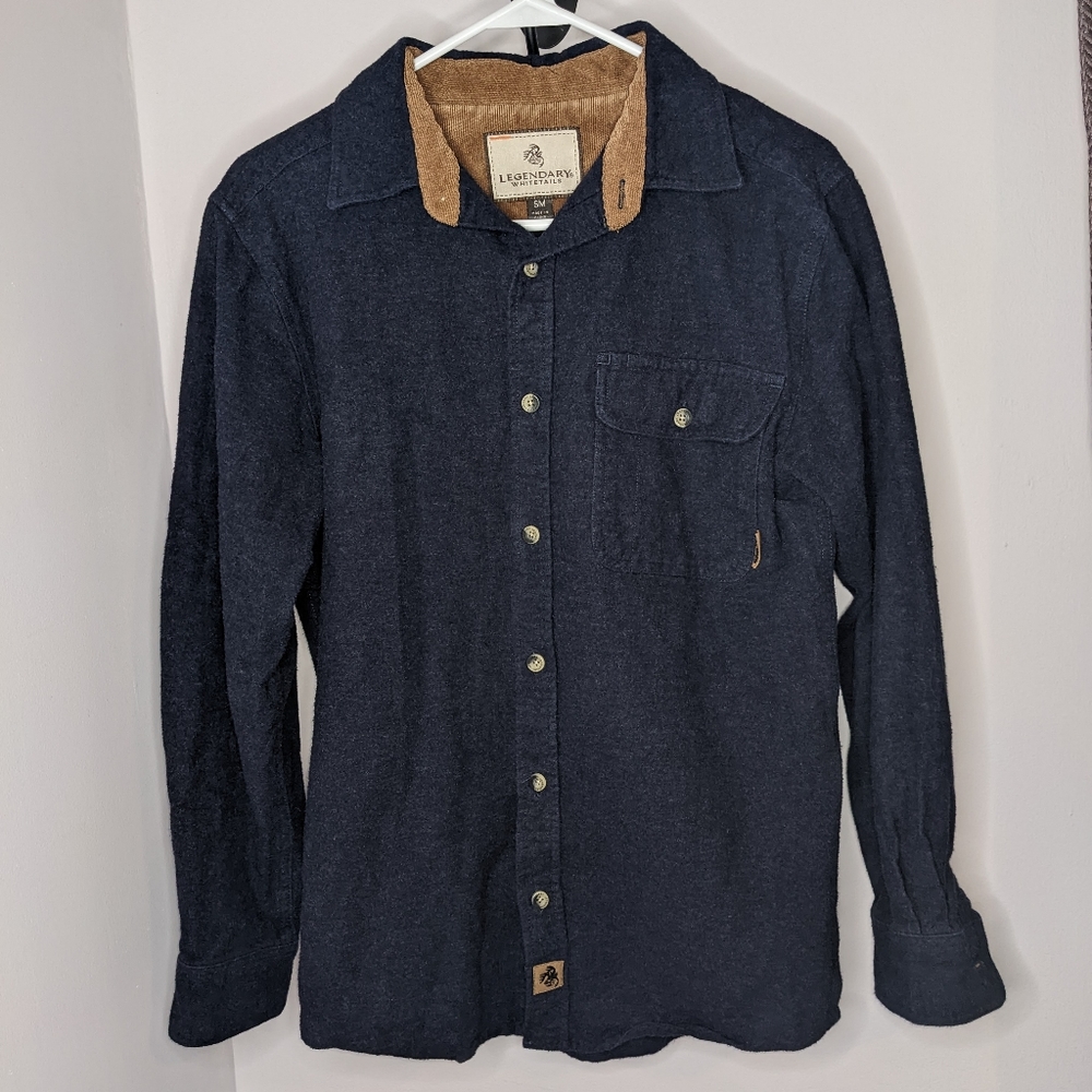 Legendary Whitetails cotton button down